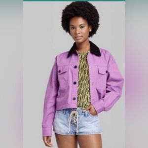 Wild Fable XXL Purple Jacket for Women